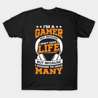 Video Gaming Computer Game Gamer Gift T-Shirt